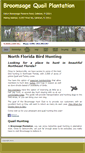 Mobile Screenshot of huntfloridaquail.com
